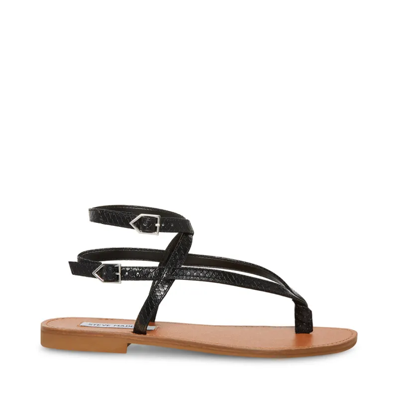 FRANNIE BLACK SNAKE sold by Steve Madden