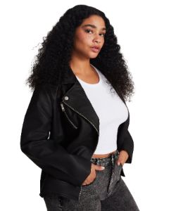 JULIA JACKET BLACK sold by Steve Madden