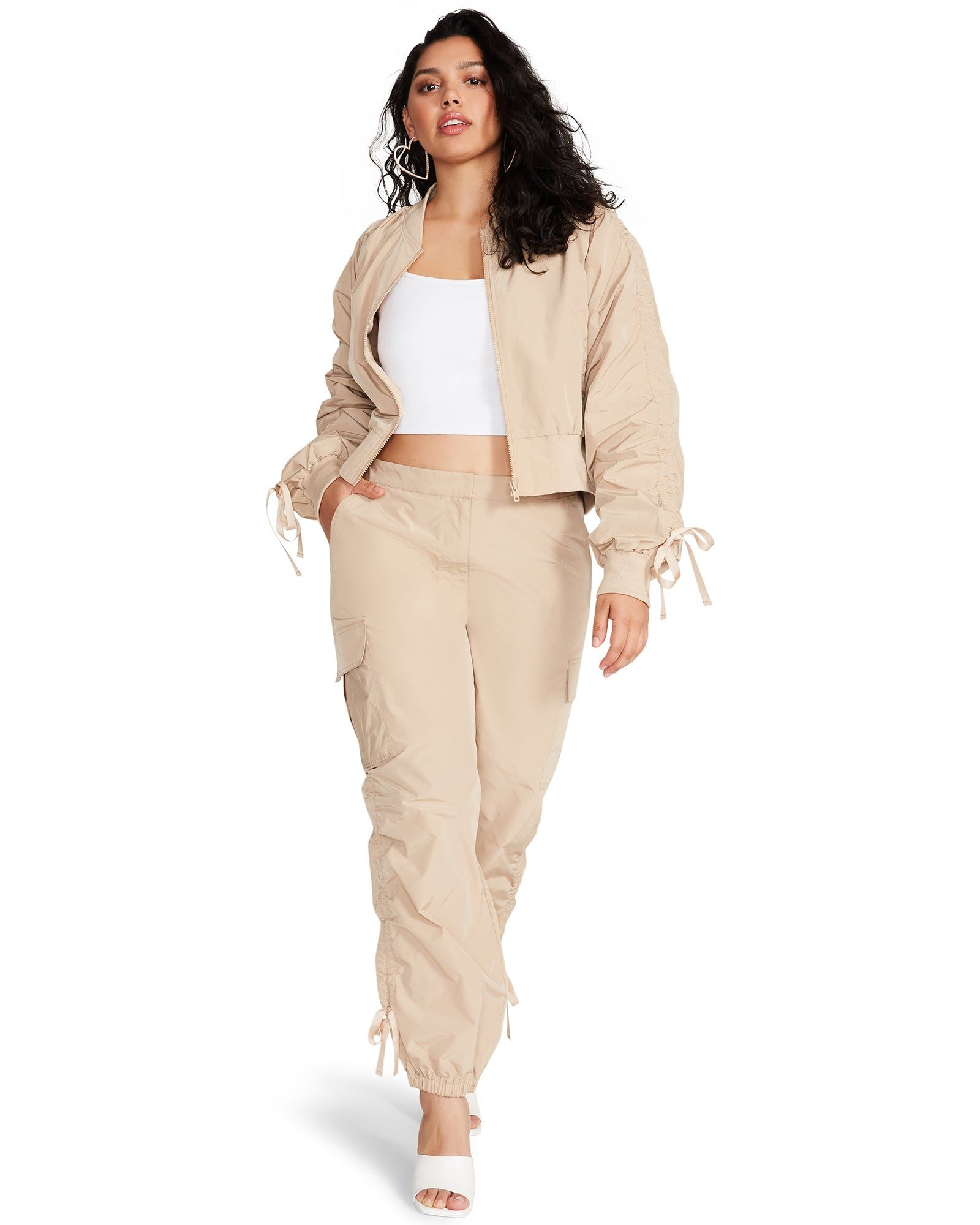 HALLY PANT KHAKI sold by Steve Madden