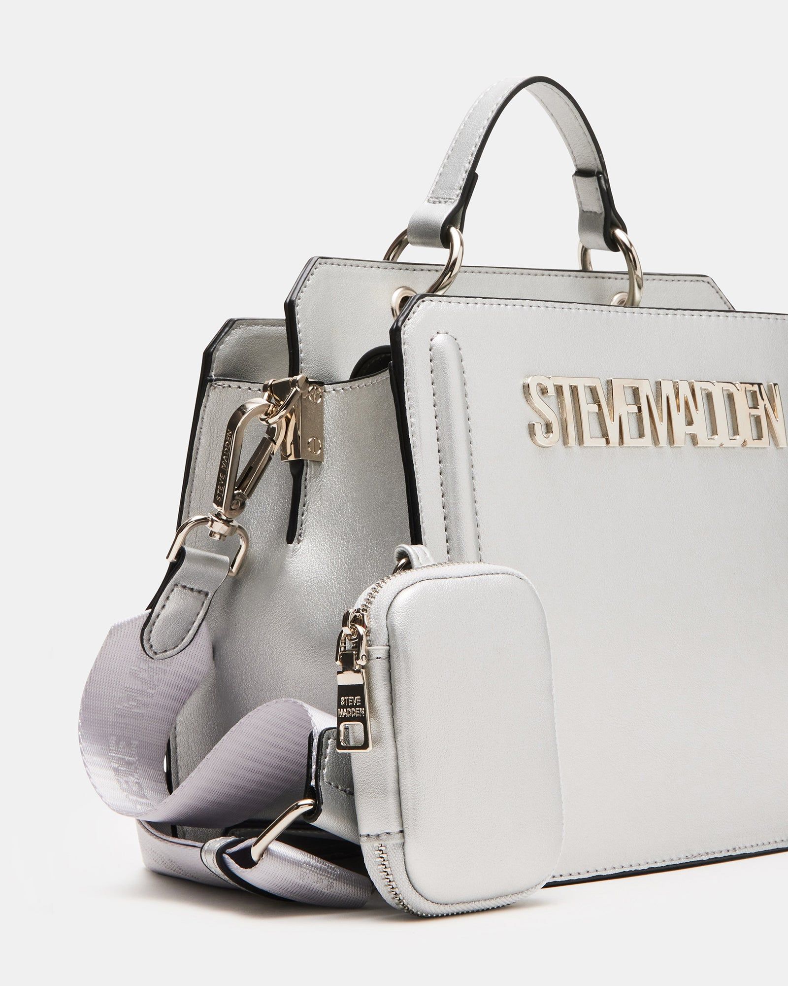 EVELYN BAG SILVER sold by Steve Madden product image thumbnail 3