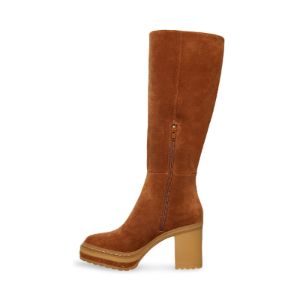 SHILOH BROWN SUEDE - SM REBOOTED sold by Steve Madden
