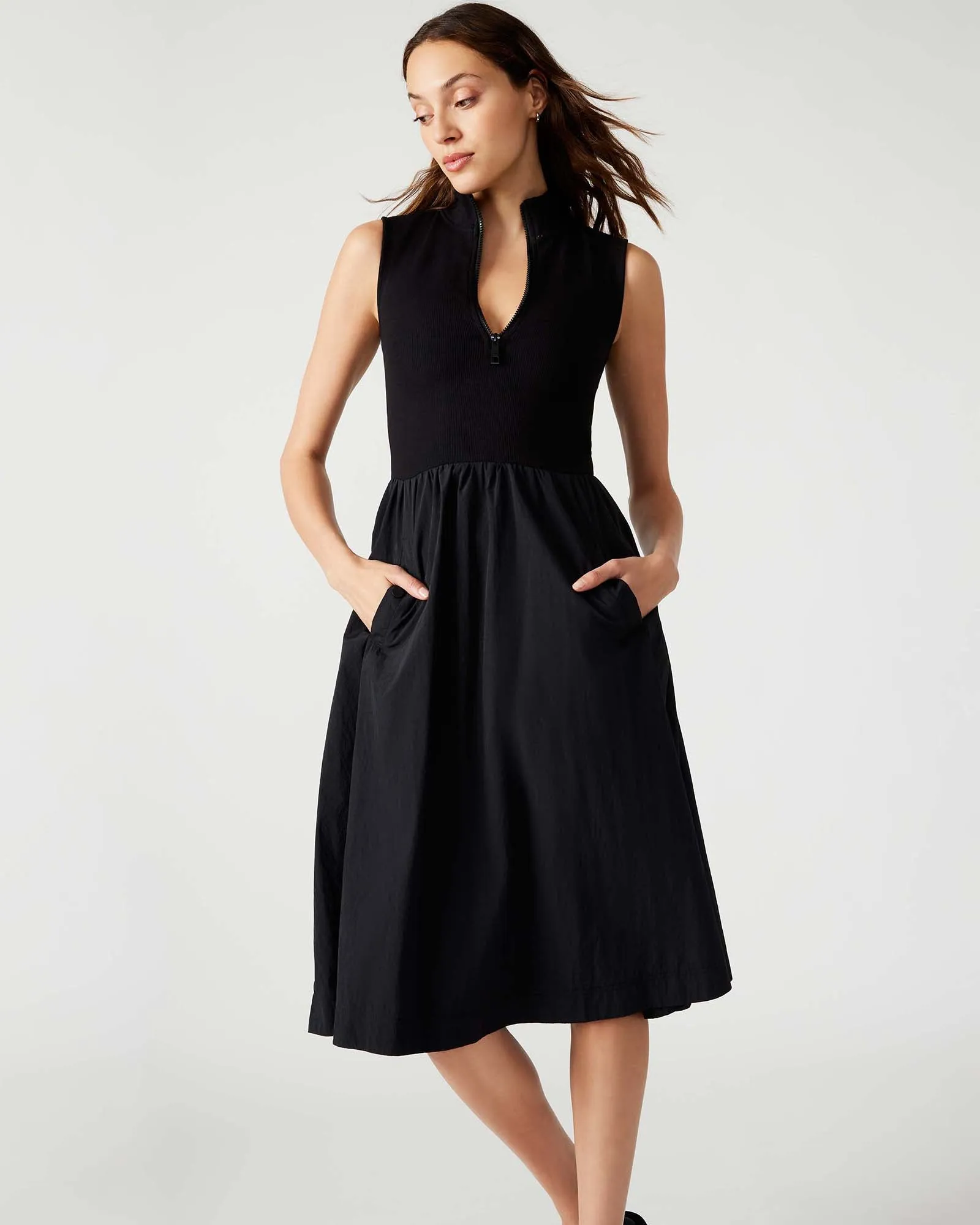 BERLIN DRESS BLACK sold by Steve Madden