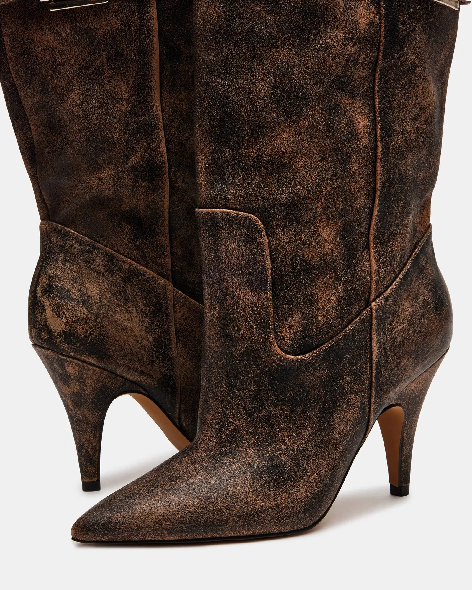 BADDIE BROWN DISTRESSED sold by Steve Madden product image thumbnail 3