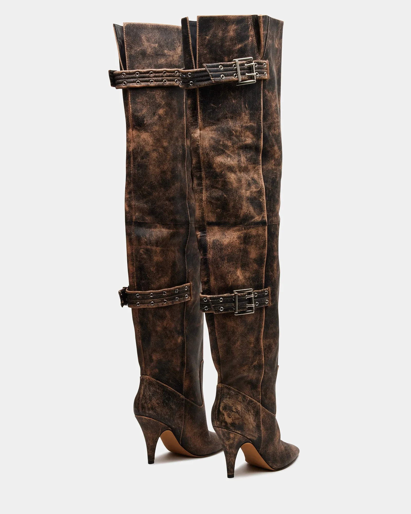 BADDIE BROWN DISTRESSED sold by Steve Madden product image thumbnail 5