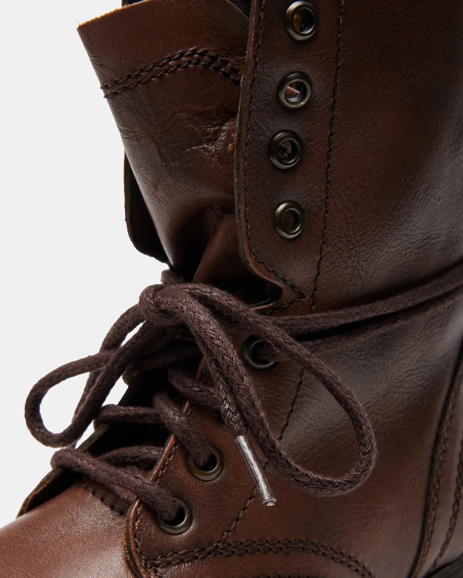 TROOPA BROWN LEATHER - SM REBOOTED sold by Steve Madden product image thumbnail 3
