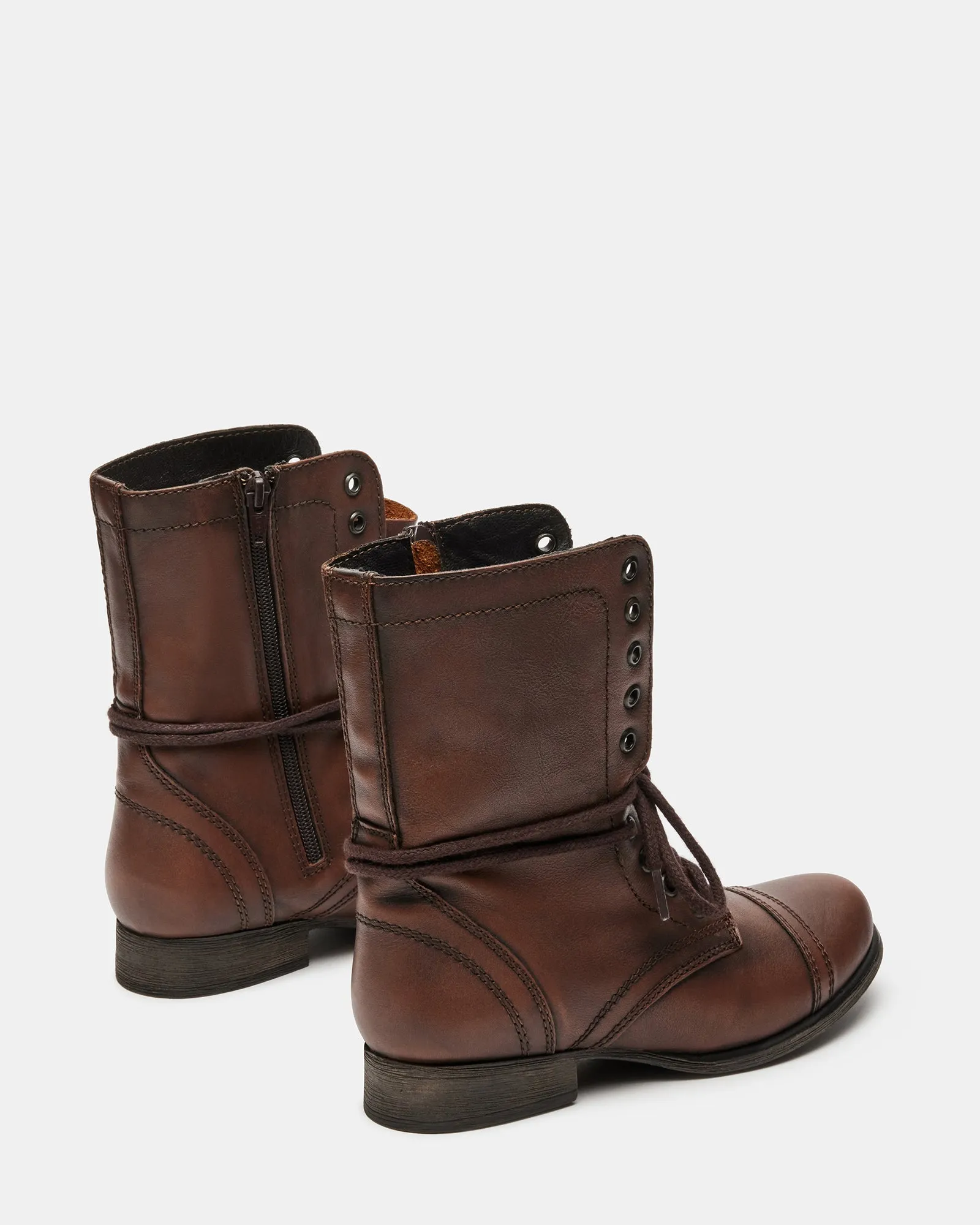 TROOPA BROWN LEATHER - SM REBOOTED sold by Steve Madden product image thumbnail 5