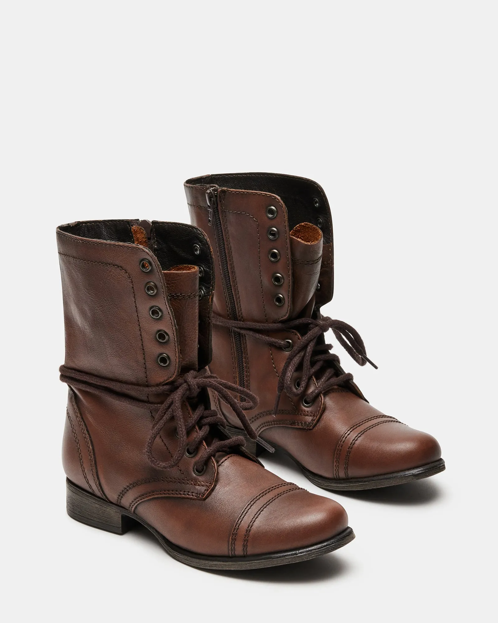 TROOPA BROWN LEATHER - SM REBOOTED sold by Steve Madden product image thumbnail 2