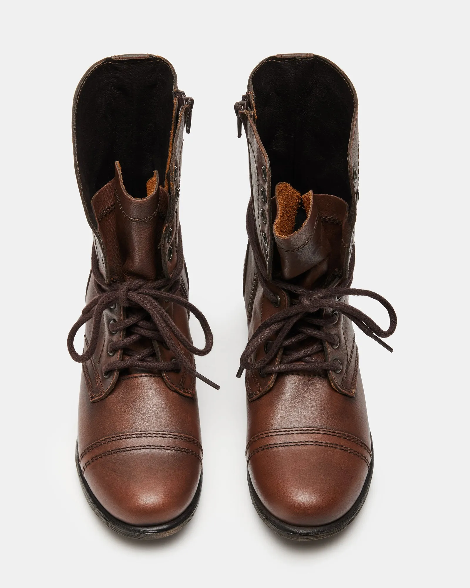 TROOPA BROWN LEATHER - SM REBOOTED sold by Steve Madden product image thumbnail 4