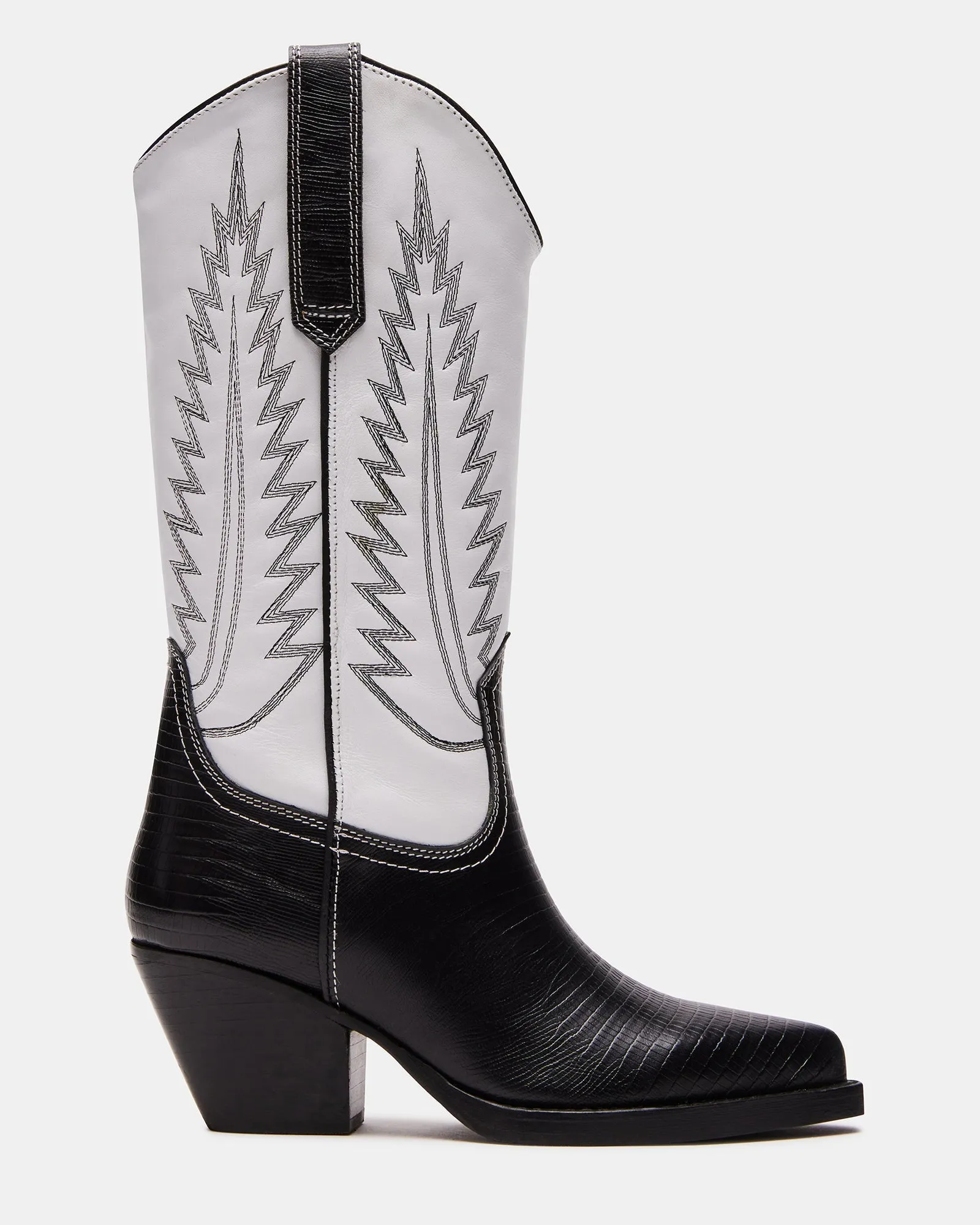 HUNTIN BLACK/WHITE - SM REBOOTED sold by Steve Madden