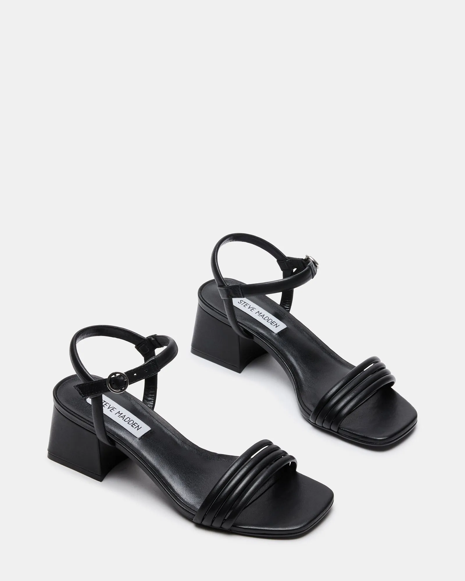 LUSTER BLACK LEATHER sold by Steve Madden product image thumbnail 2