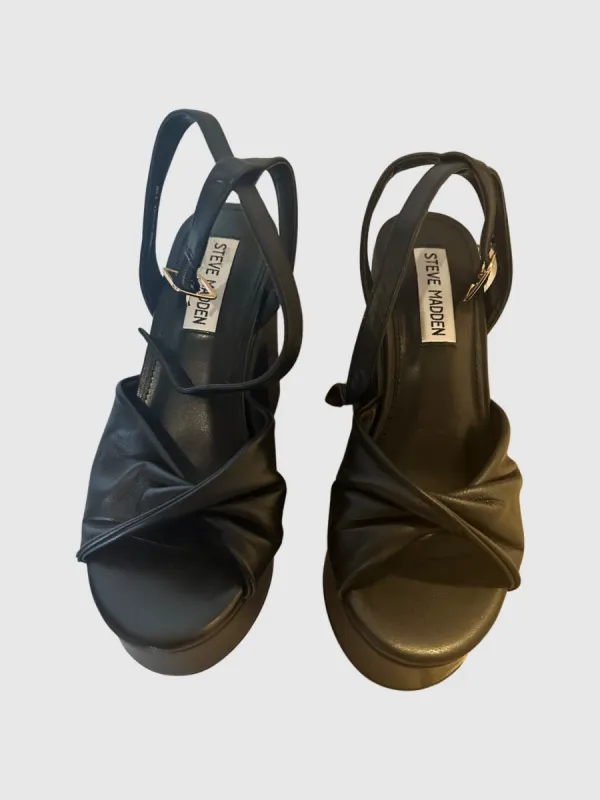 CAELAN BLACK LEATHER - SM REBOOTED sold by Steve Madden