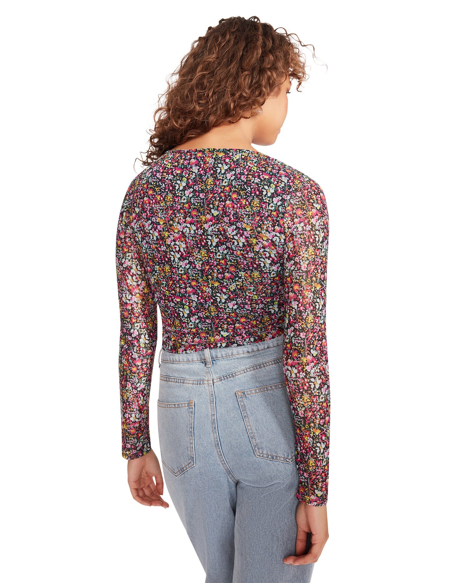 LUNA FLORAL TOP PINK sold by Steve Madden product image thumbnail 6