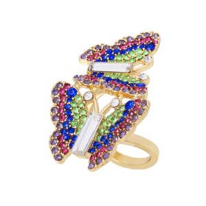BUTTERFLY RING MULTI sold by Steve Madden