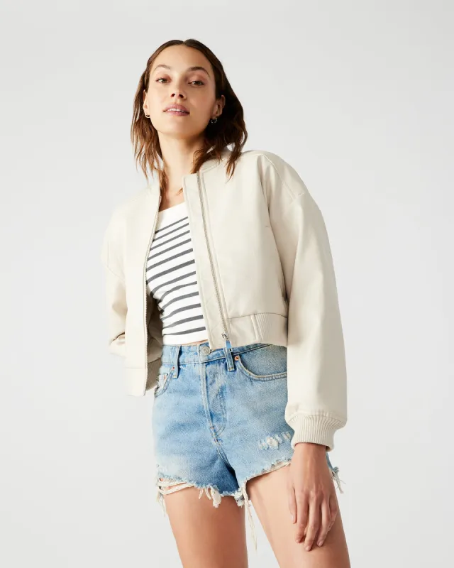 SCOUT JACKET BONE sold by Steve Madden