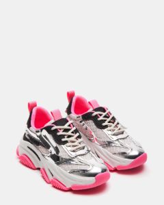 POSSESSION SILVER METALLIC sold by Steve Madden