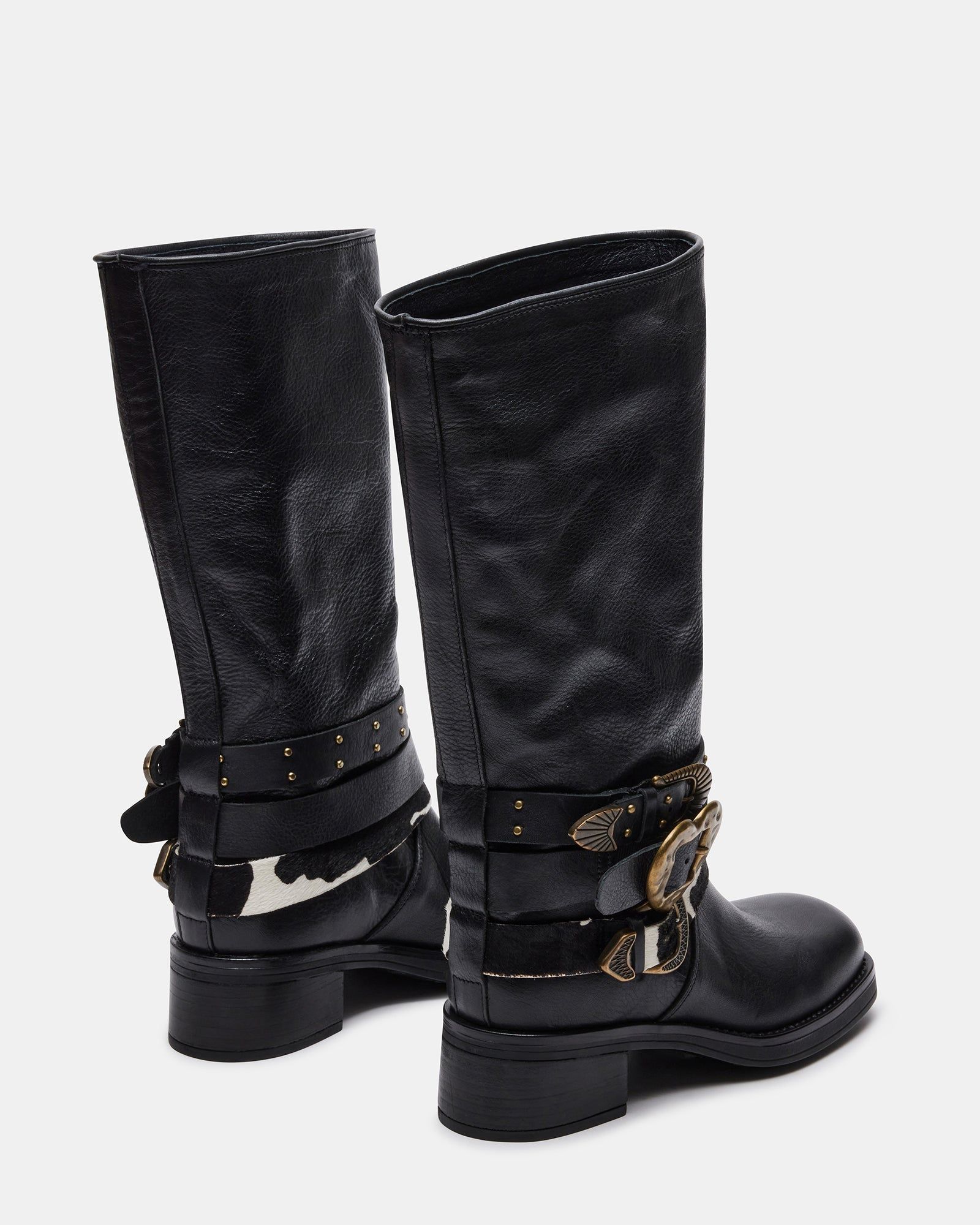 AXANDRA BLACK LEATHER - SM REBOOTED sold by Steve Madden product image thumbnail 5