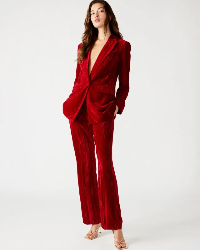 MERCER PANT RED sold by Steve Madden