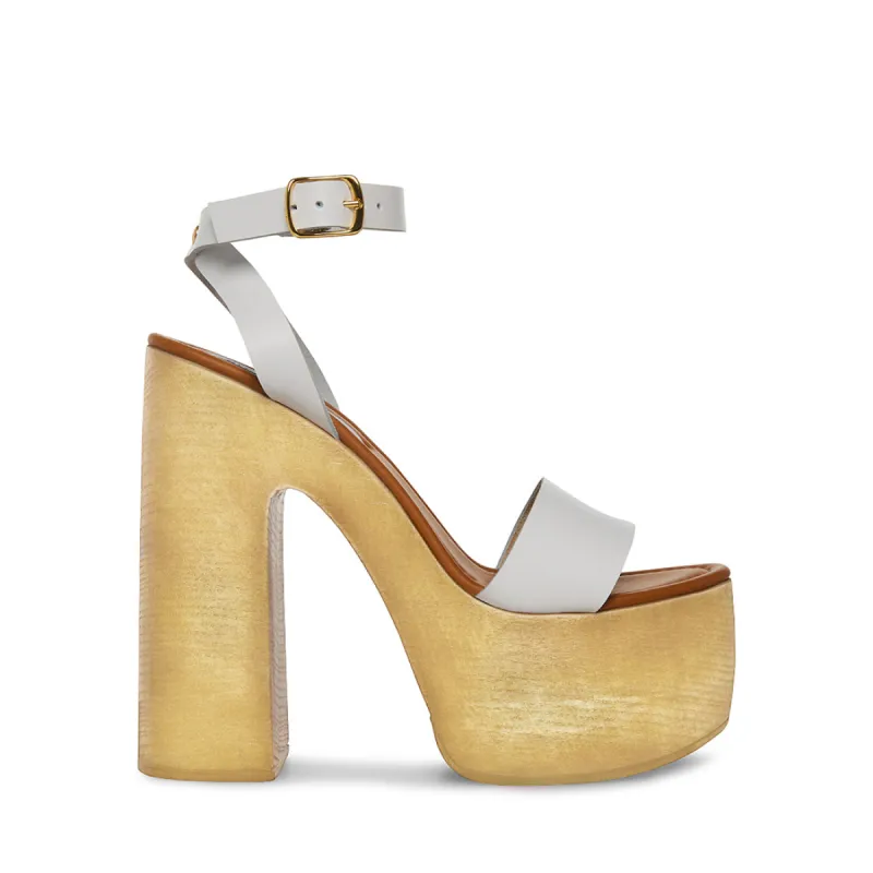 ALESSIA WHITE LEATHER sold by Steve Madden