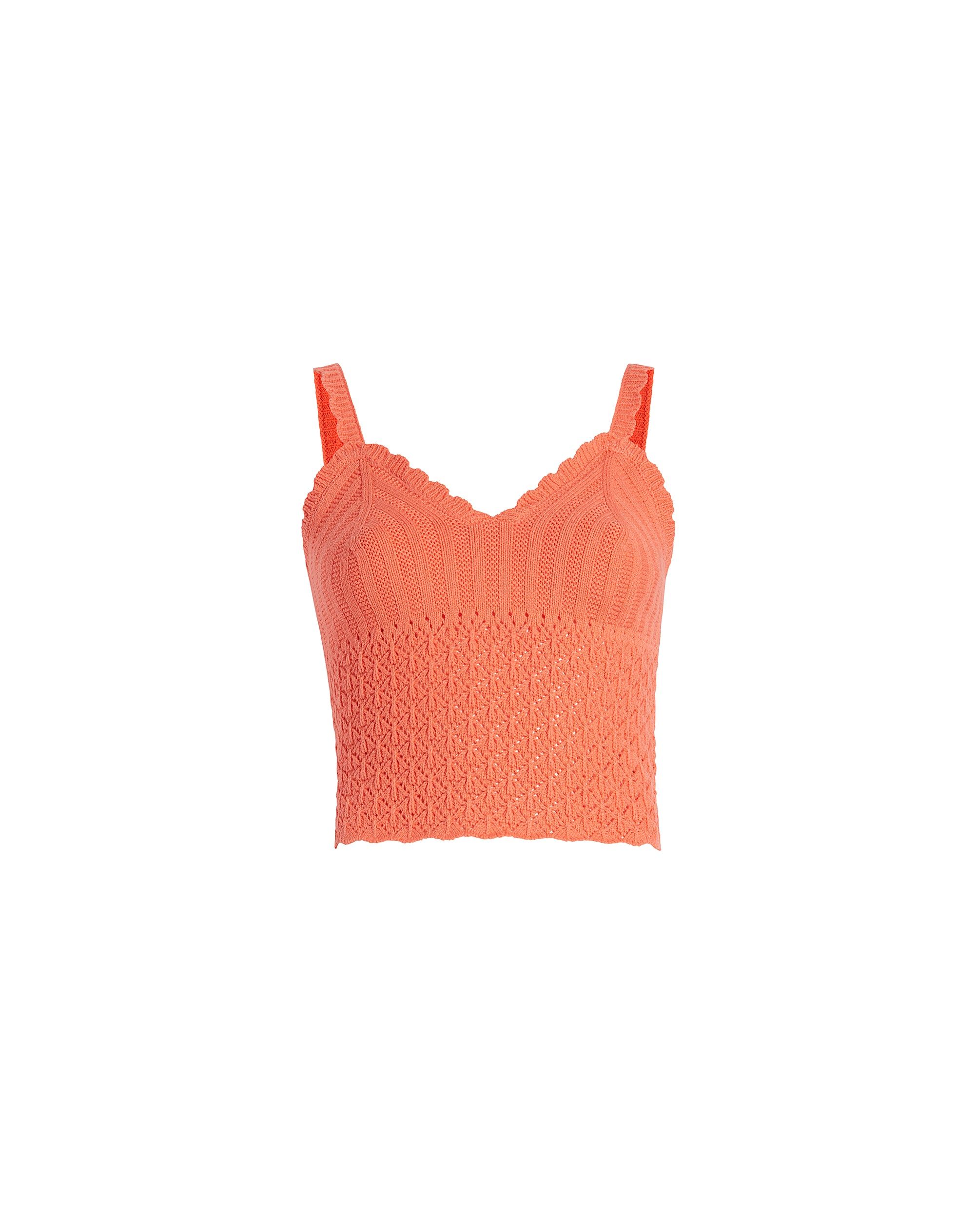 CROCHET CAMI CORAL sold by Steve Madden product image thumbnail 4