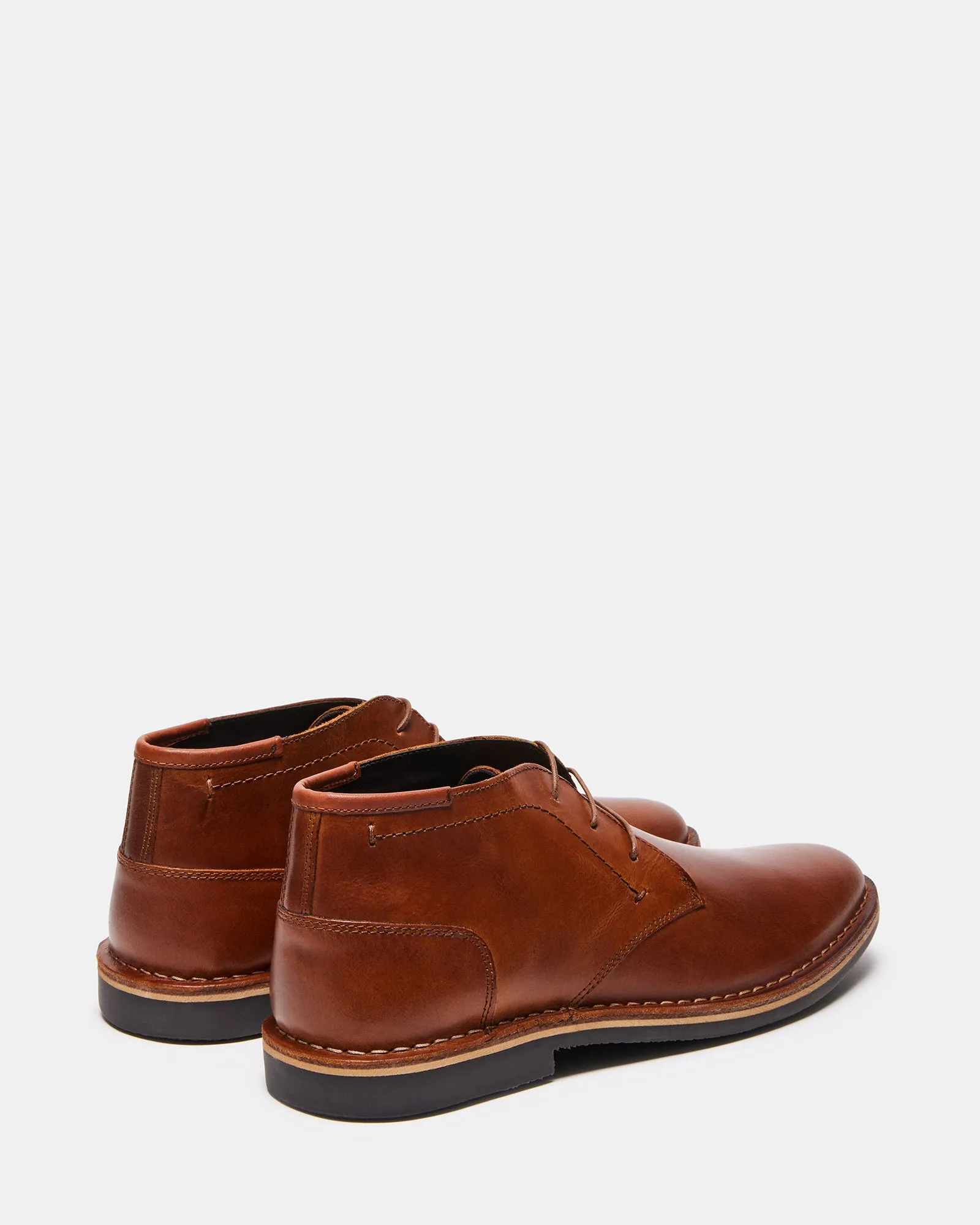 HARKEN WIDE COGNAC LEATHER sold by Steve Madden product image thumbnail 5