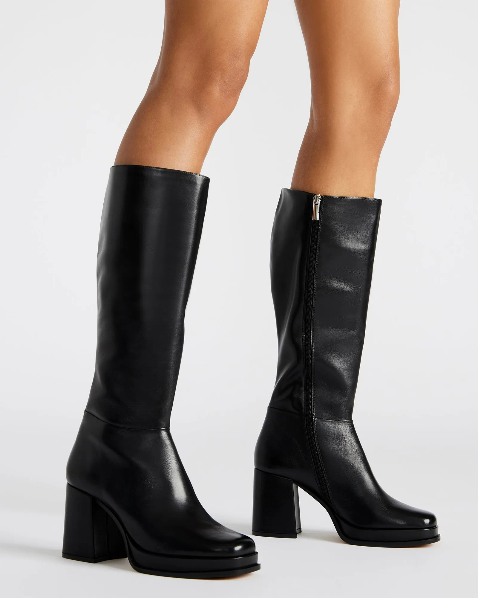 MYSTERY BLACK LEATHER sold by Steve Madden product image thumbnail 2