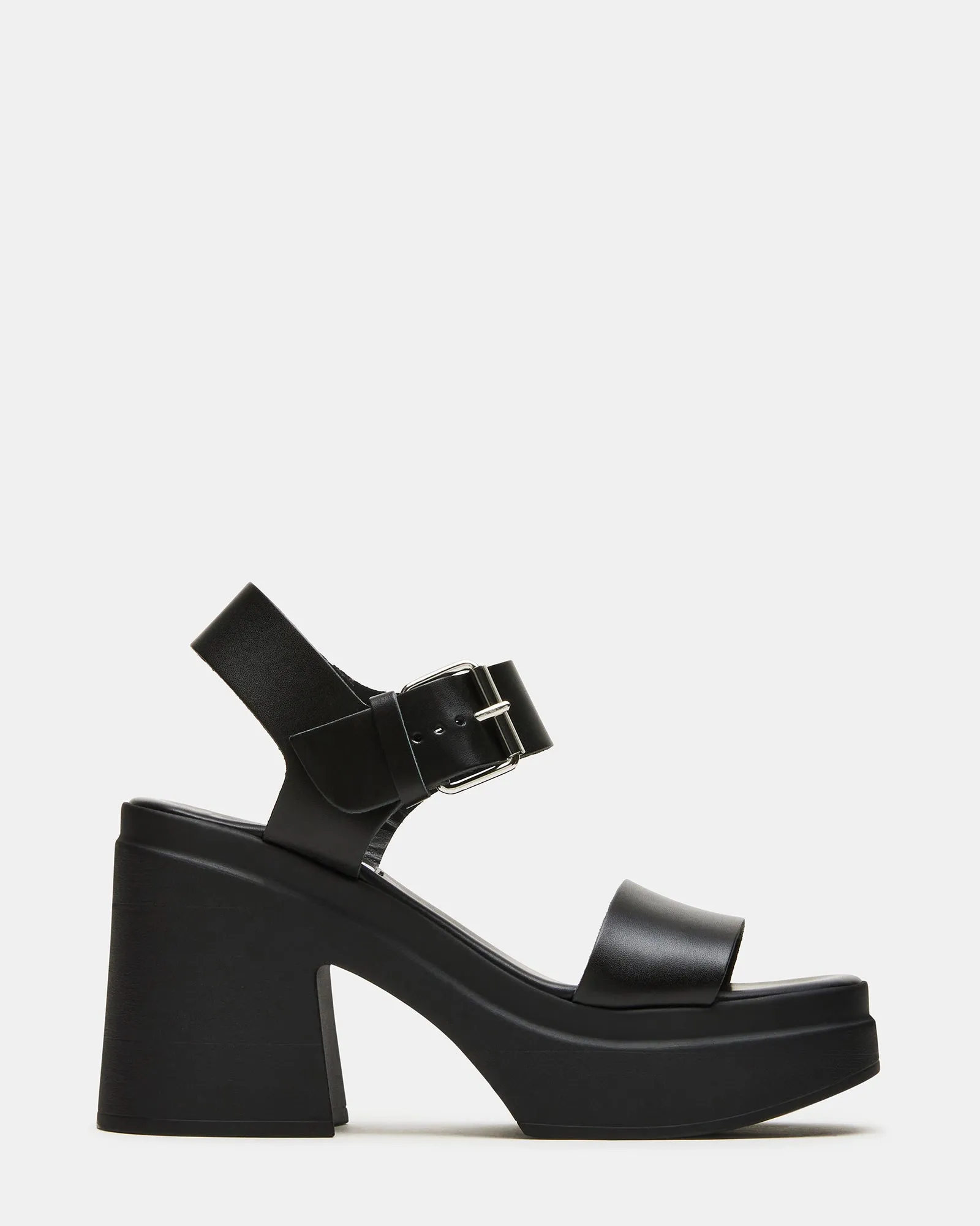 LIORA BLACK LEATHER sold by Steve Madden