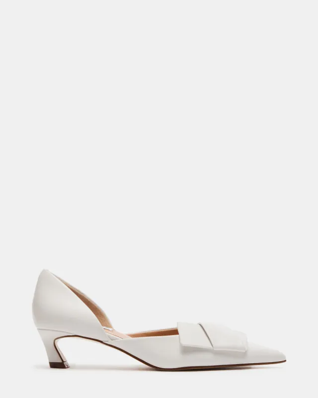 LAKOTA WHITE LEATHER sold by Steve Madden