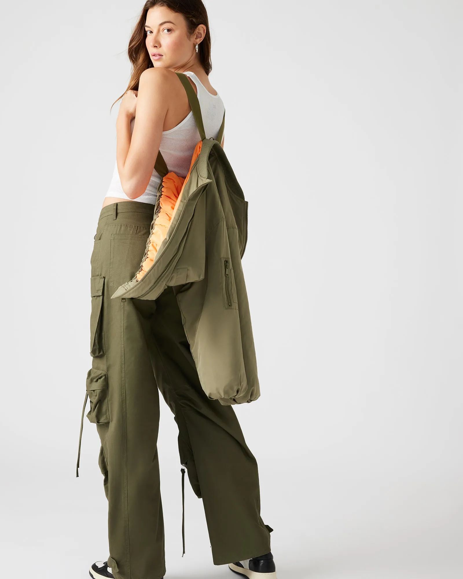 VIDA JACKET OLIVE sold by Steve Madden product image thumbnail 5