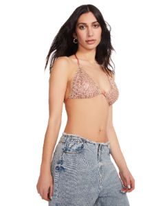 RHINESTONE BIKINI TOP PINK sold by Steve Madden