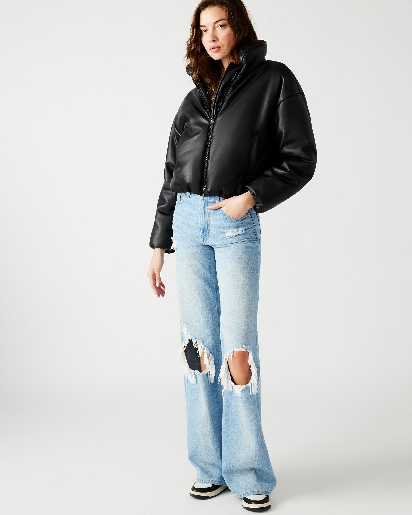 STRATTON JACKET BLACK sold by Steve Madden product image thumbnail 4