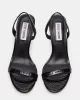 ELMA BLACK CROCODILE sold by Steve Madden