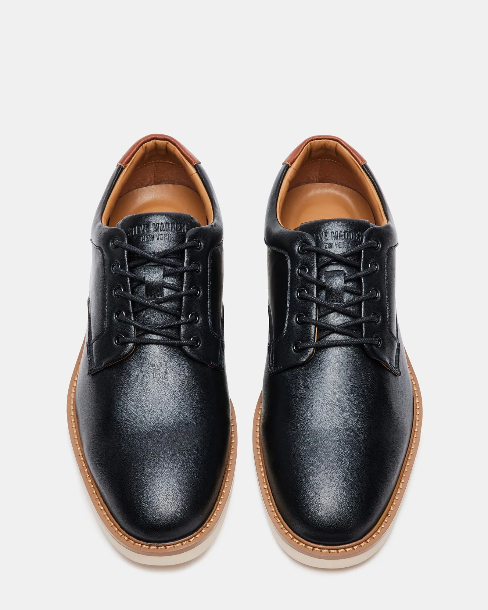 MICKEL BLACK LEATHER sold by Steve Madden product image thumbnail 4