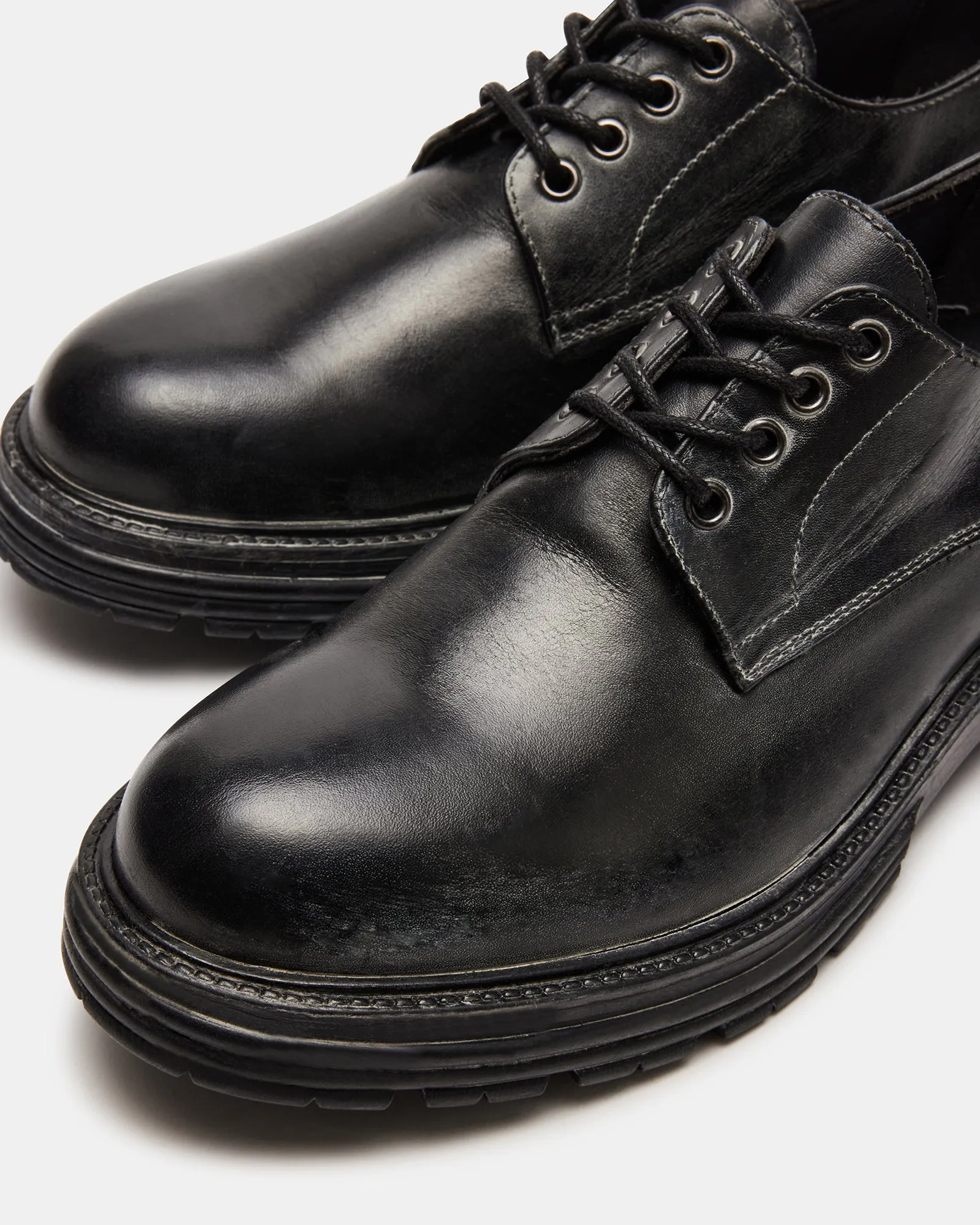 LAURO BLACK LEATHER sold by Steve Madden product image thumbnail 3