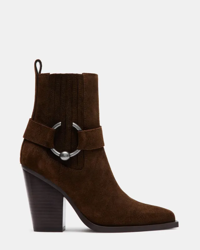 LAKELYNN BROWN SUEDE sold by Steve Madden