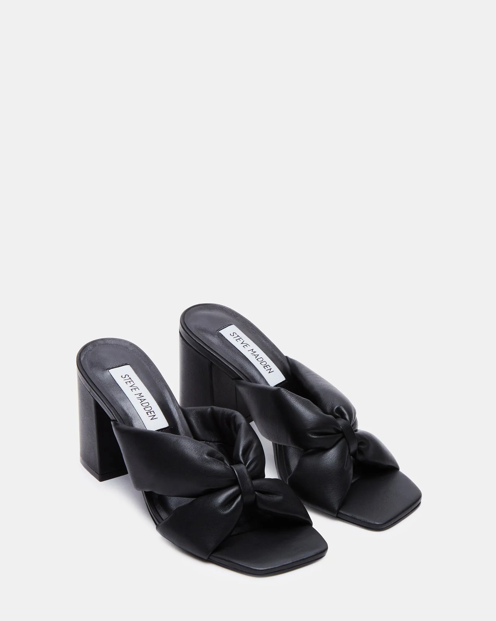 AVI BLACK LEATHER sold by Steve Madden product image thumbnail 2