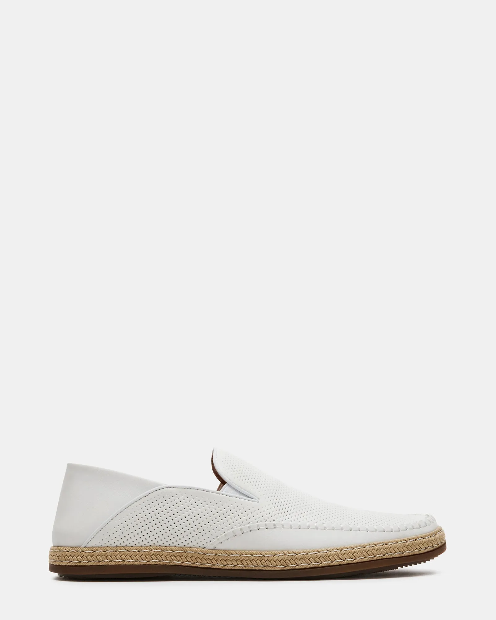 CAYDENN WHITE LEATHER sold by Steve Madden