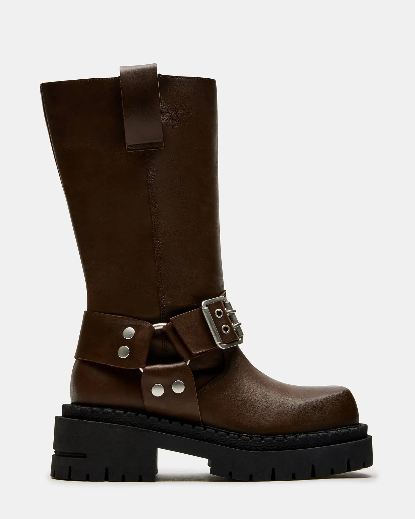 ROCKLEIGH BROWN LEATHER sold by Steve Madden