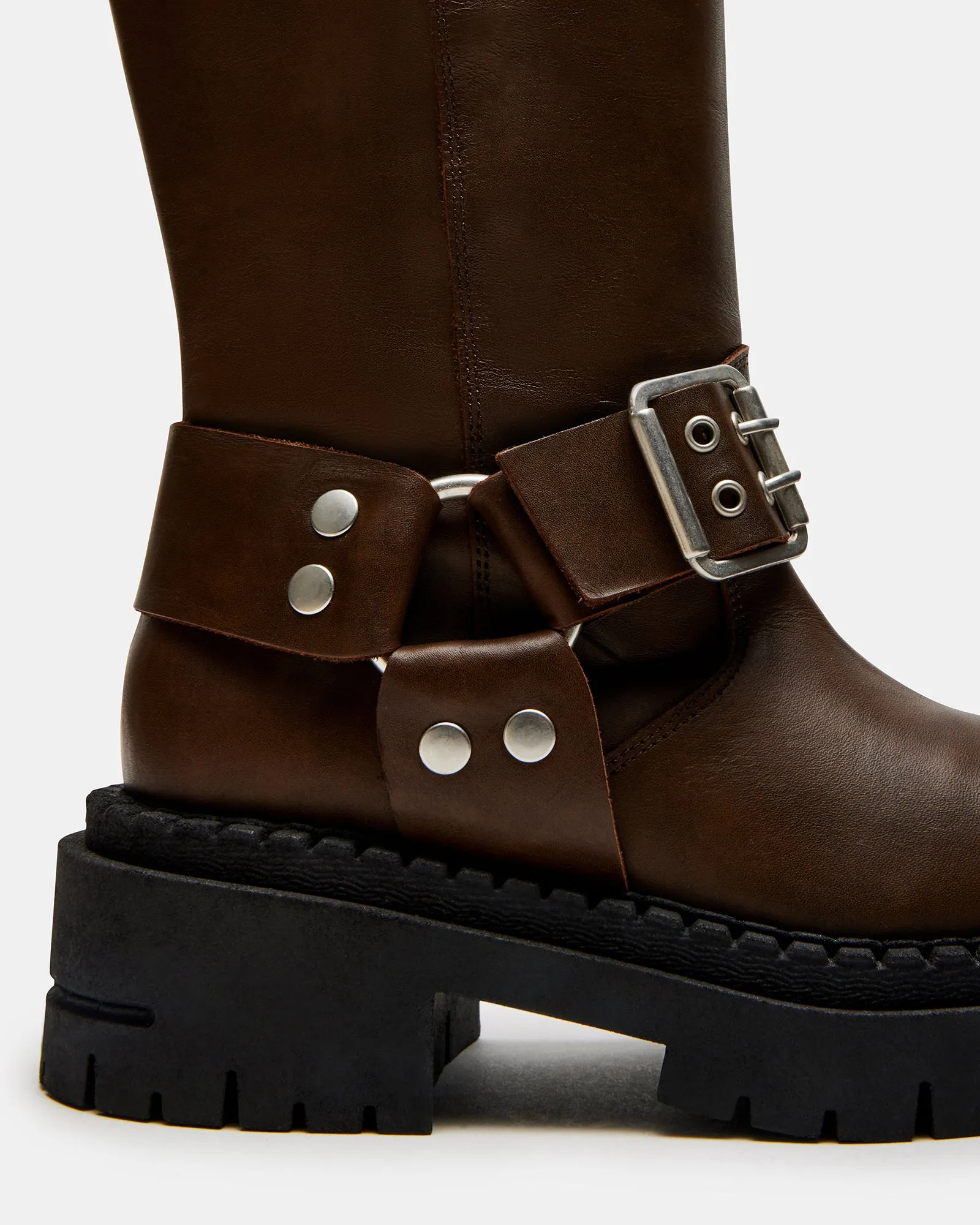 ROCKLEIGH BROWN LEATHER sold by Steve Madden product image thumbnail 3