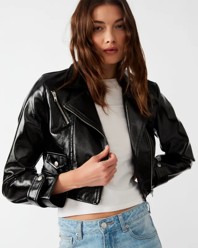 MADDIE JACKET BLACK sold by Steve Madden