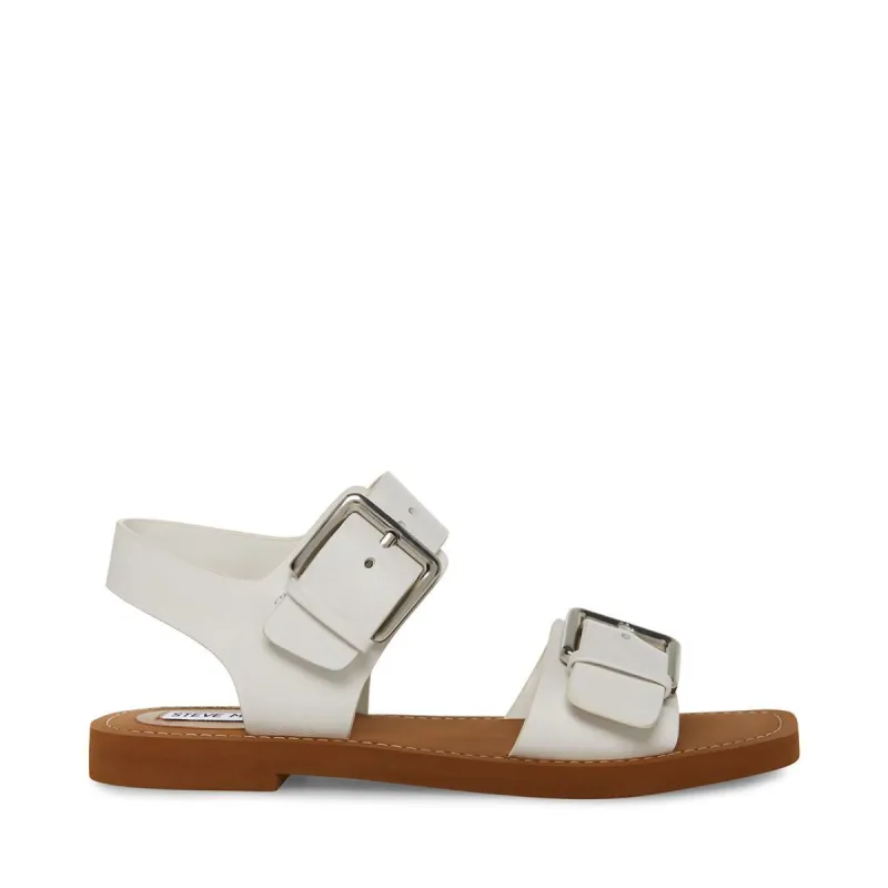 SANTO WHITE LEATHER sold by Steve Madden