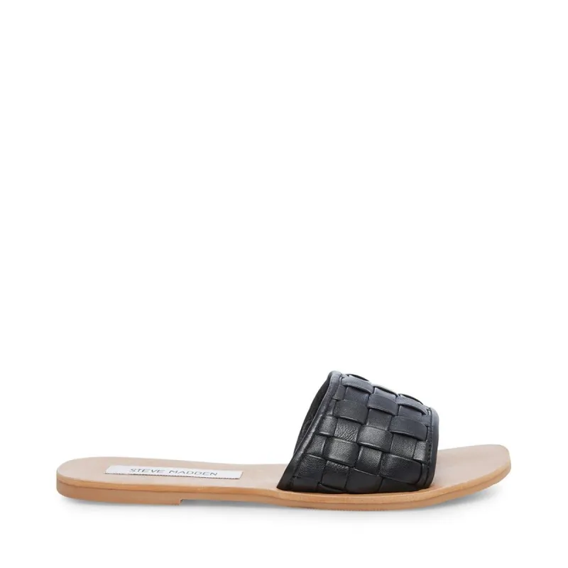 STARLA BLACK LEATHER  - SM REBOOTED sold by Steve Madden