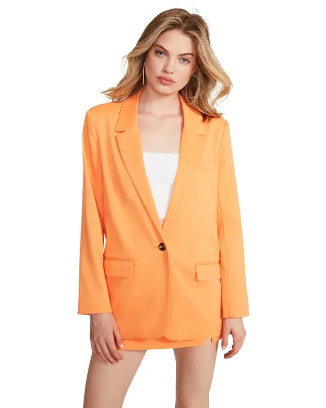 KAIRA BLAZER ORANGE sold by Steve Madden
