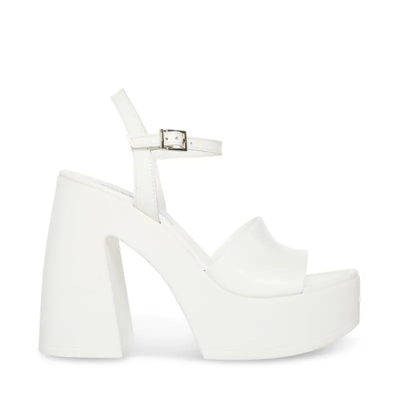 JORDANA WHITE PATENT sold by Steve Madden