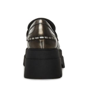 GAVEN SILVER LEATHER sold by Steve Madden