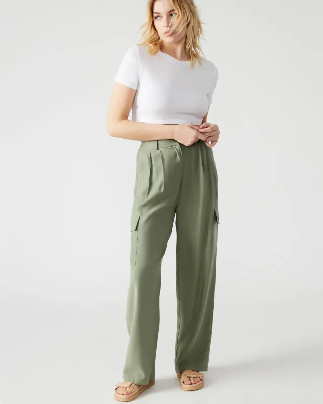 DAYA PANT OLIVE made by Steve Madden