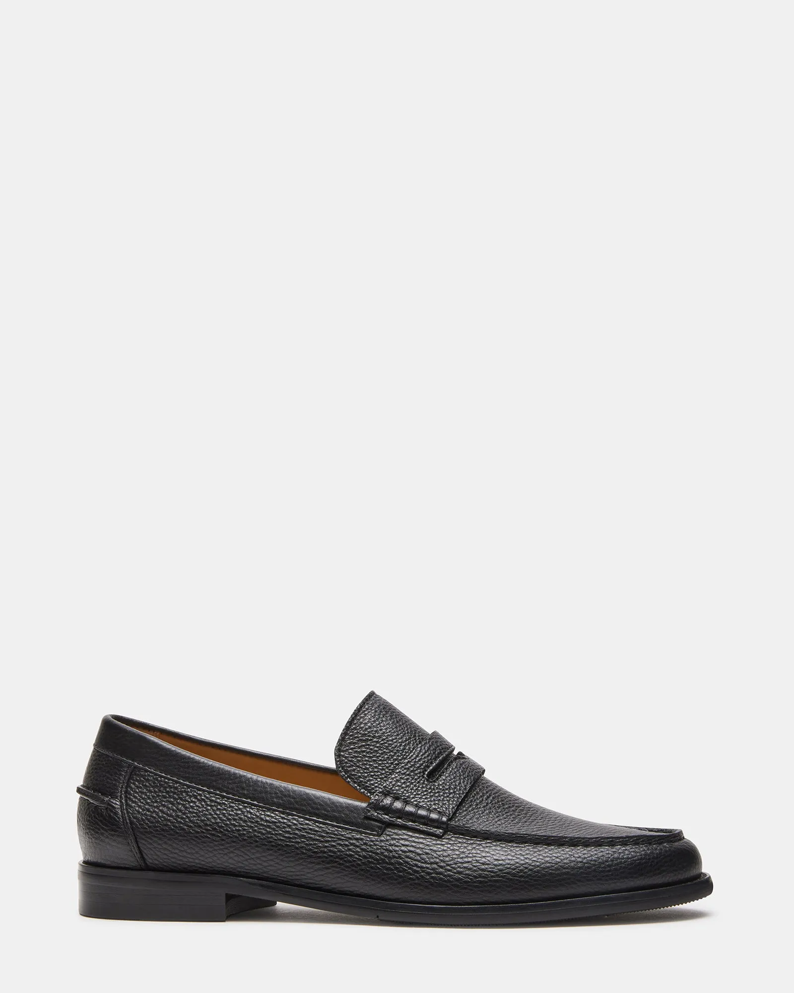 ALONSO BLACK LEATHER sold by Steve Madden