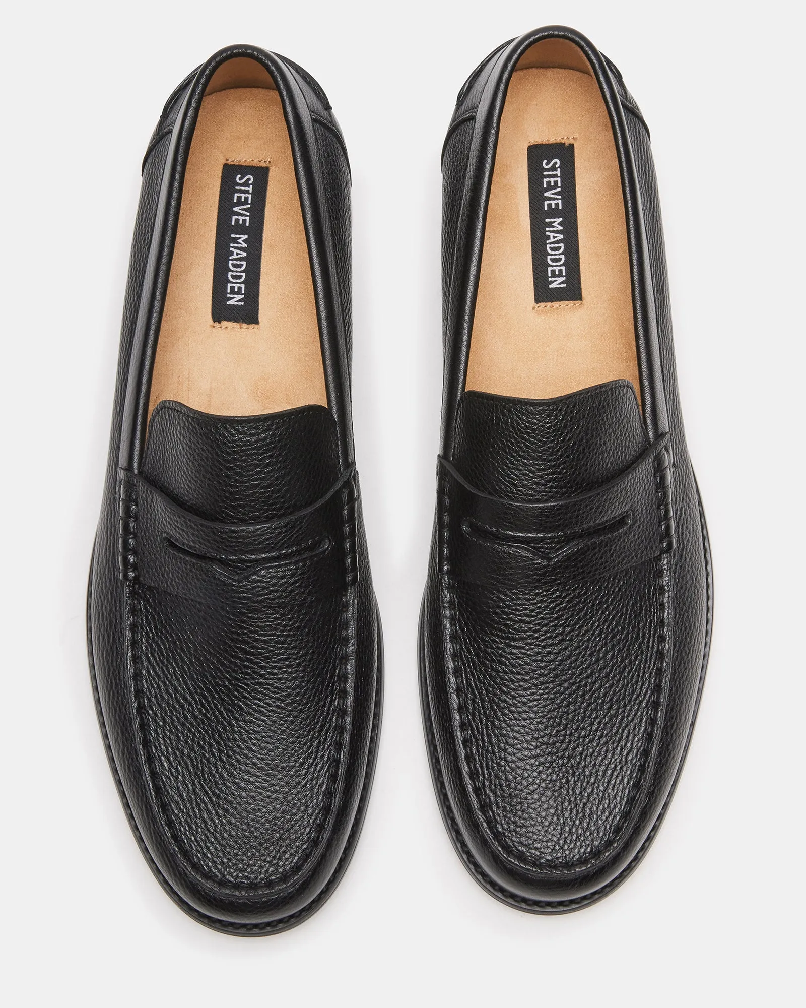ALONSO BLACK LEATHER sold by Steve Madden product image thumbnail 5