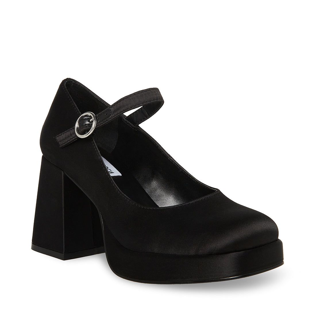 MINGLE BLACK SATIN sold by Steve Madden product image thumbnail 2
