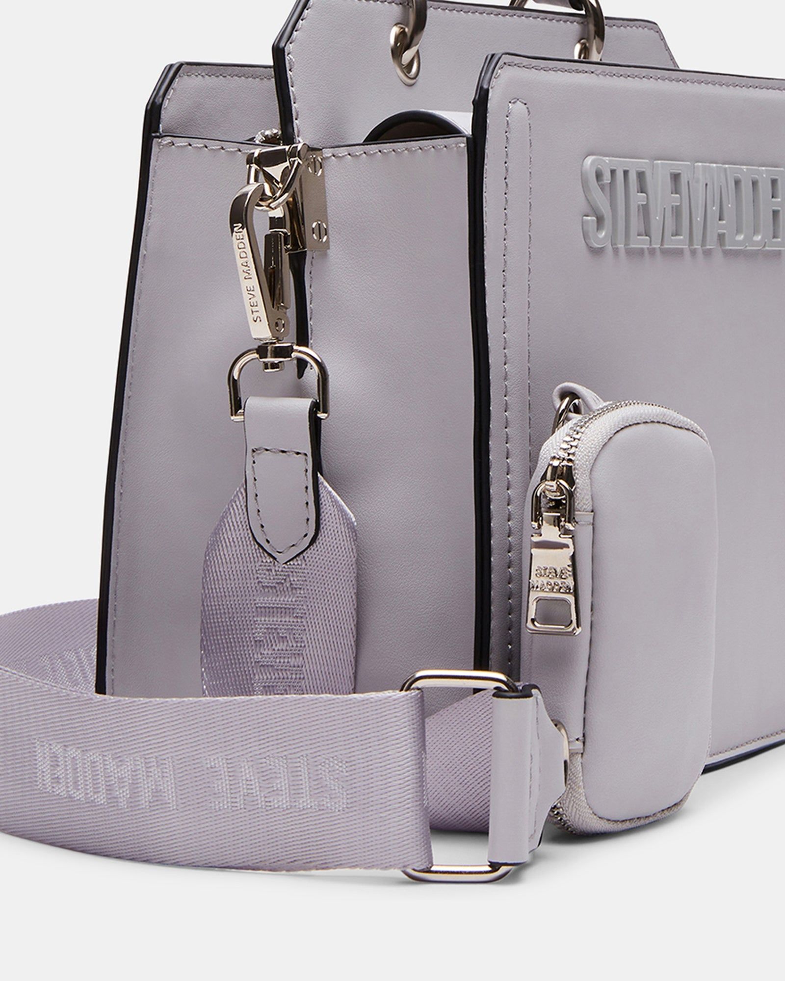 EVELYN BAG LIGHT GREY - SM REBOOTED sold by Steve Madden product image thumbnail 3