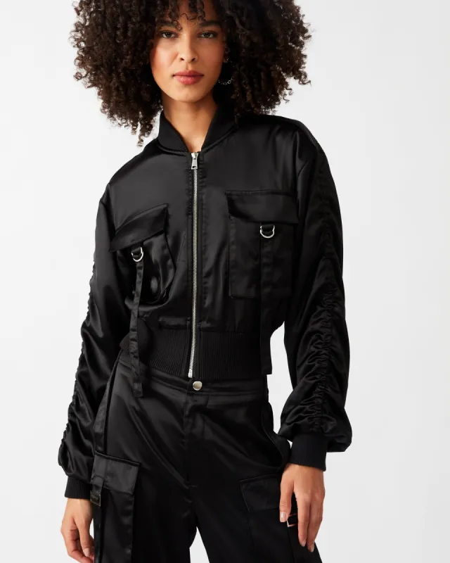 COSTA JACKET BLACK sold by Steve Madden